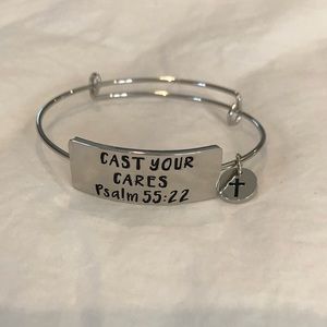 Cast Your Cares adjustable bracelet